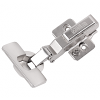 Меблева завіса Muller  кутова 45° Clip-On D=35мм з дотягом (714568)